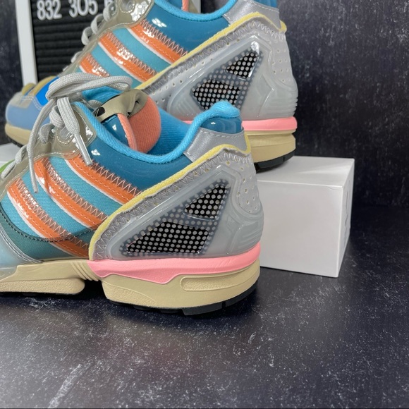 ADIDAS ZX 6000 INSIDE OUT XZ 0006 PACK BLUE WOMENS SHOES SIZE 5 PINK NEW - Picture 9 of 10